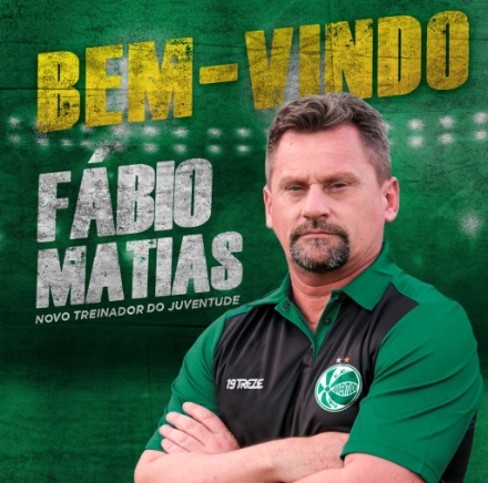 Fábio Mathias é o novo técnico do Juventude