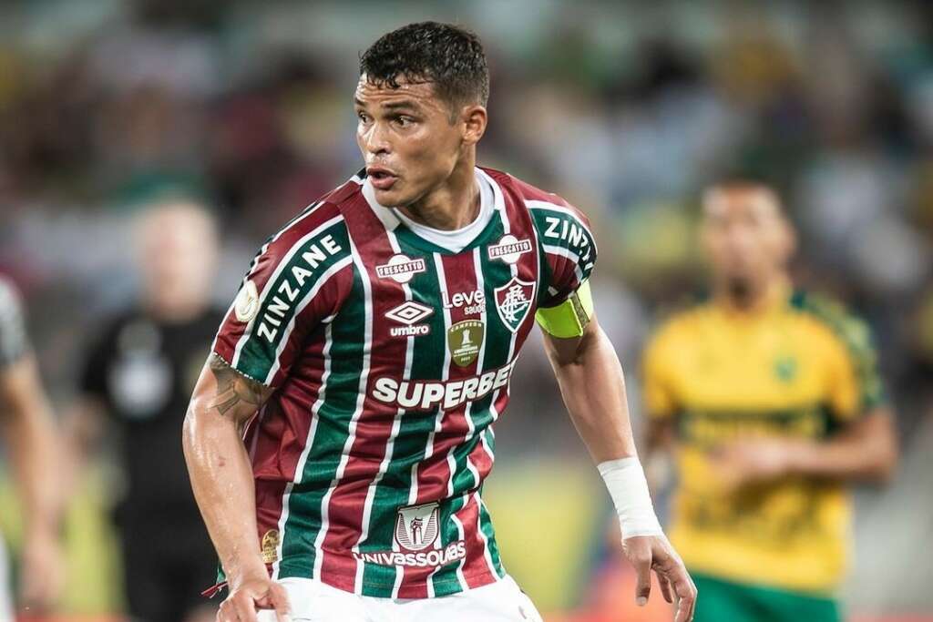 Thiago Silva é a dúvida de mano Menezes para escalar o Fluminense diante do Flamengo (Foto: Reprodução/Instagram)