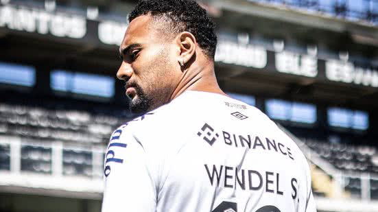 Wendel Silva celebra entrosamento rápido no Santos: ‘Me adaptando muito bem e muito feliz’