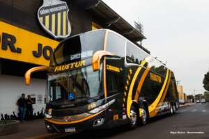 Novorizontino apresenta ônibus novo para viagens terrestres