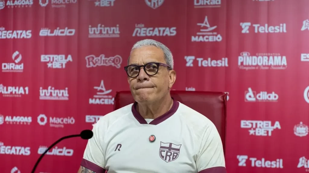 Hélio dos Anjos admite ‘ter dado vida’ ao Guarani, mas enfatiza: ‘CRB não cai’