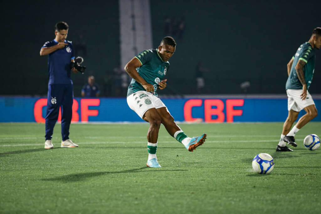 Gabriel Bispo mostra alívio com vitória do Guarani, mas avisa: ‘Estamos em débito’