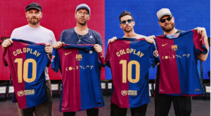 Coldplay vai estampar camisa do Barcelona graças ao Spotify