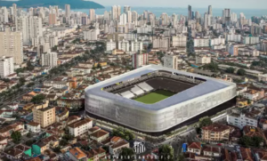 Série B: Santos divulga o processo de construção da nova arena
