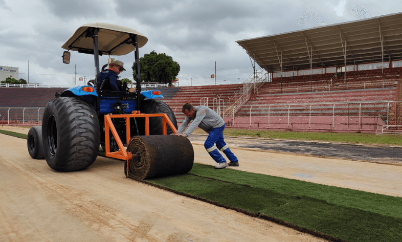 Paulistão: Noroeste instala novo gramado no Alfredão 5 Noroeste Alfredão