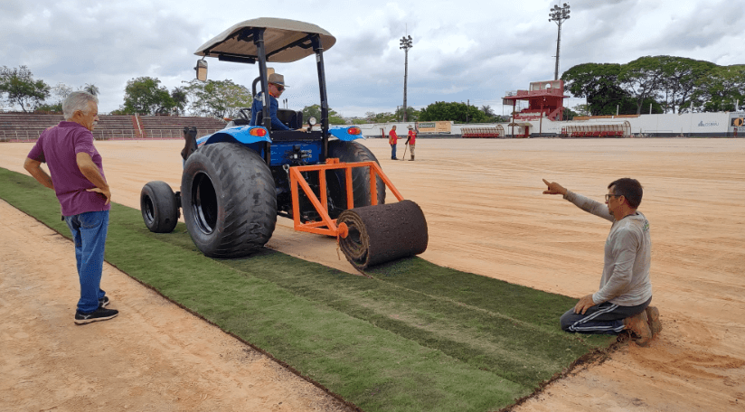 Paulistão: Noroeste instala novo gramado no Alfredão 3 Noroeste Alfredão