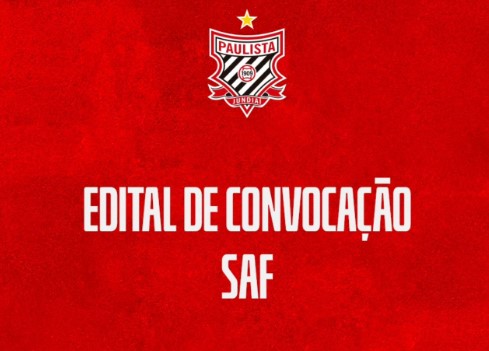 Série A4: Paulista convoca sócios para votação da SAF