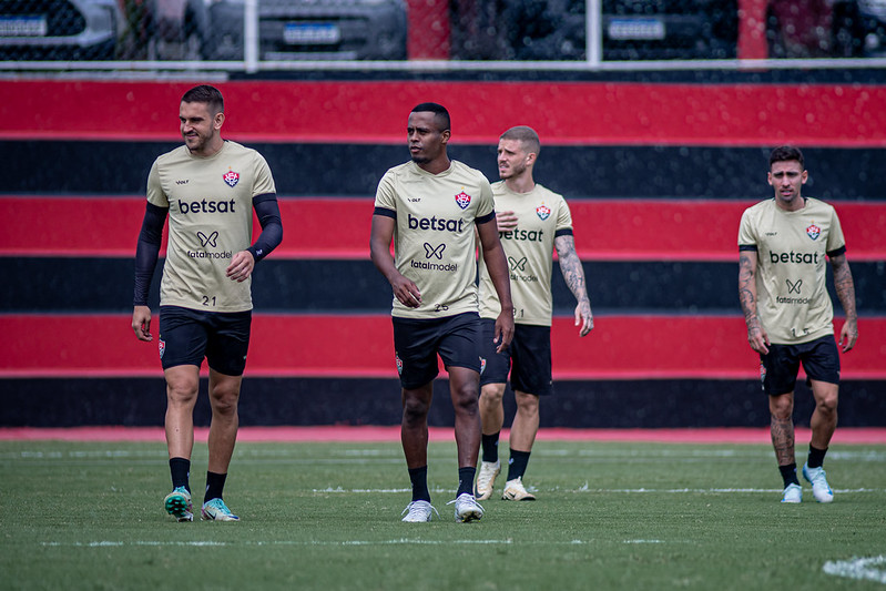 Vitória recebe 3 dias de folga após derrota contra o Corinthians (Foto: Victor Ferreira/EC Vitória)