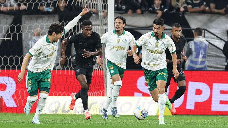 'Não poderíamos perder', lamenta Veiga após clássico (Foto: Cesar Greco/Palmeiras)