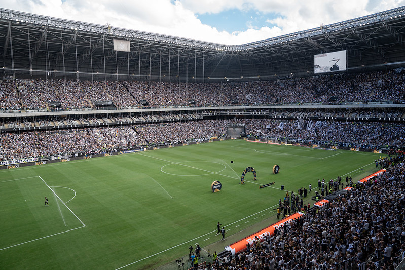 Atlético-MG identifica 21 envolvidos em vandalismo na Arena MRV (Foto: Daniela Veiga / Atlético)