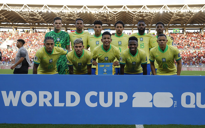 Léo Ortiz e André projetam Brasil na liderança (Foto: Rafael Ribeiro/CBF)