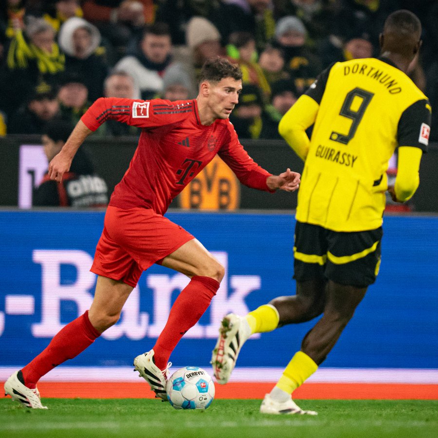 Bayern de Munique arranca empate na casa do Borussia Dortmund pelo Campeonato Alemão