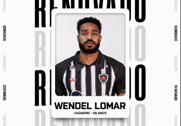 Botafogo PB renova contrato com Wendel Lomar