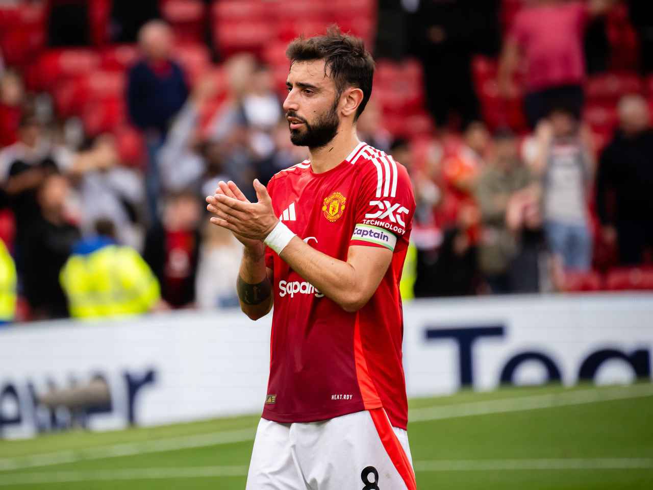 Bruno Fernandes em ação pelo Manchester United