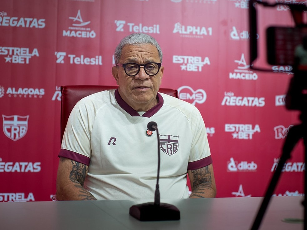 CRB não terá 4 jogadores para enfrentar o Goiás (Foto: Francisco Cedrim/ASCOM CRB)