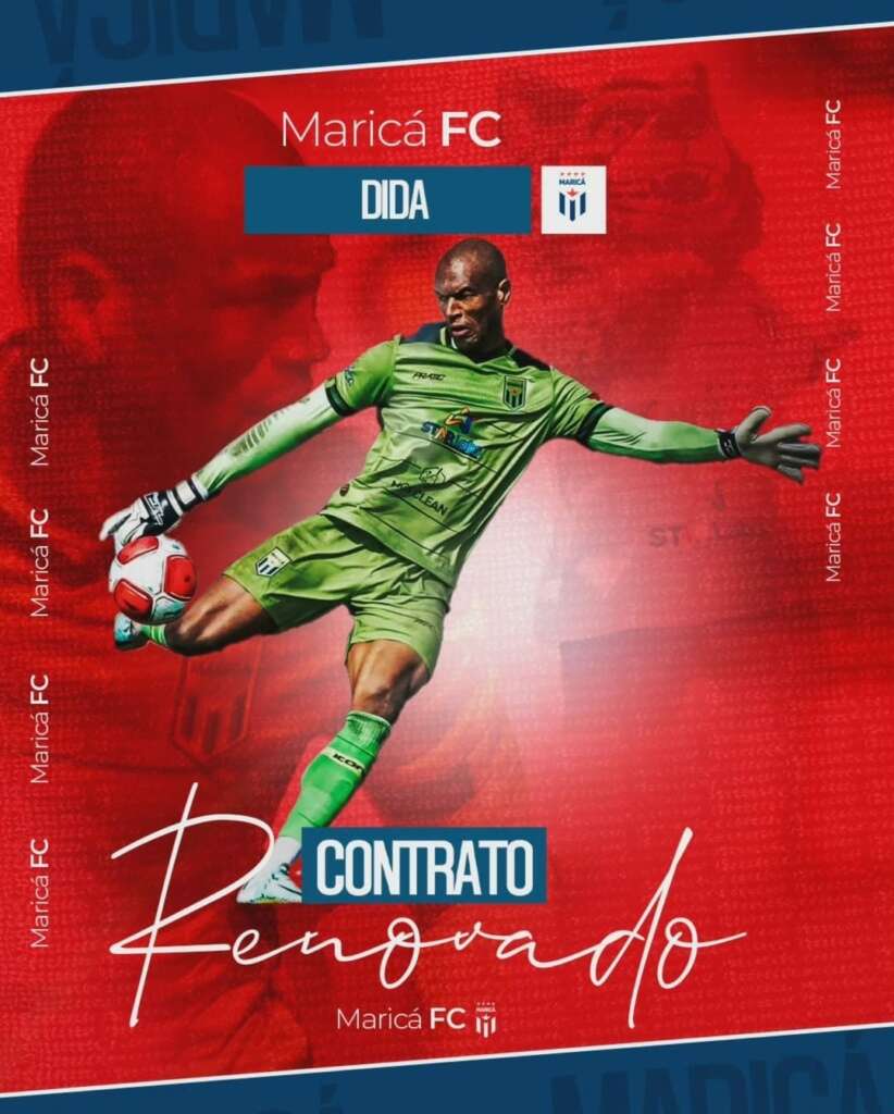 Carioca: Dida renova com o Maricá para 2025