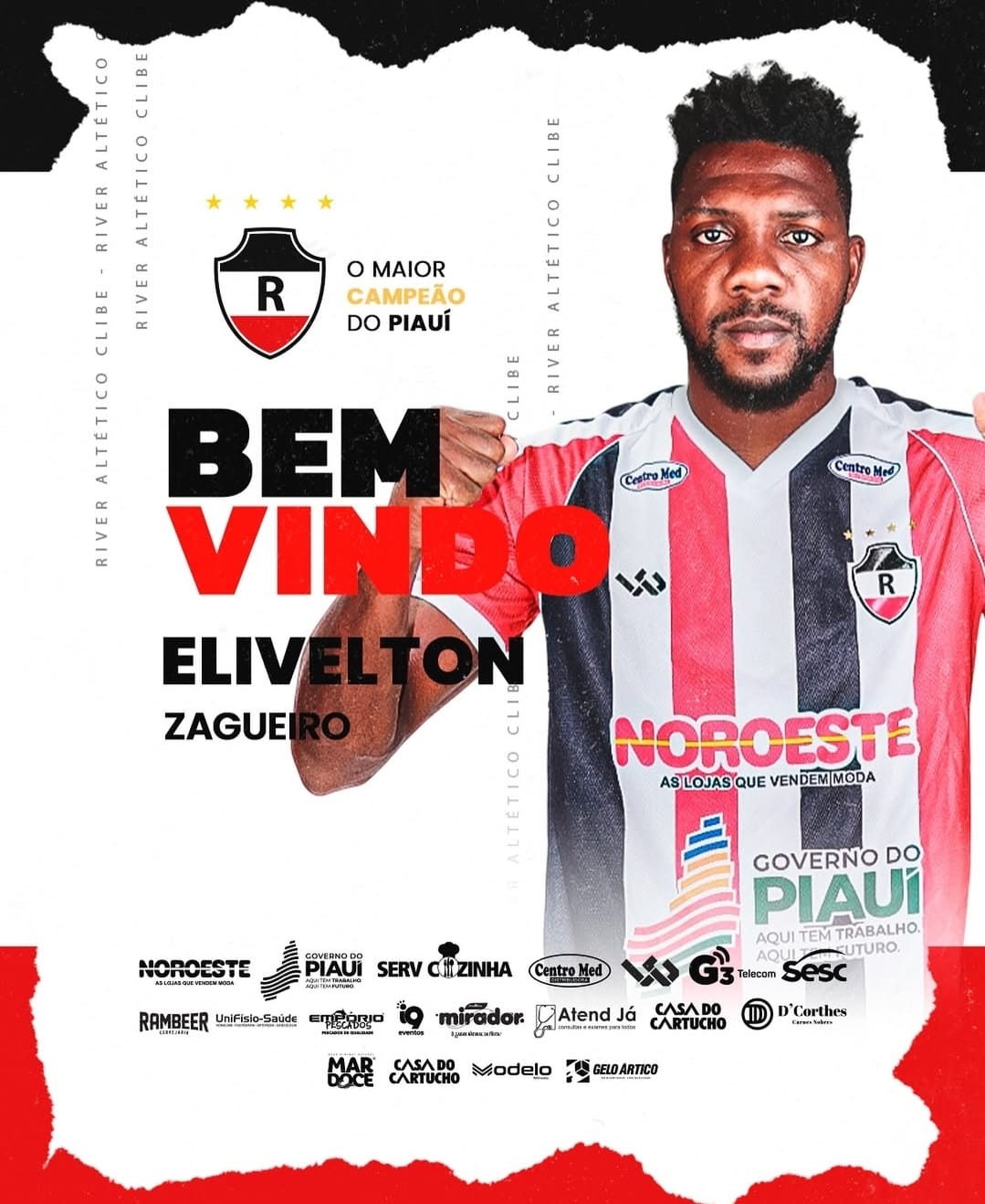 Elivelton é anunciado oficialmente