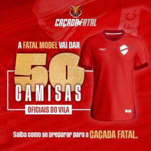 Vila Nova faz ação promocional com 50 camisetas para a torcida