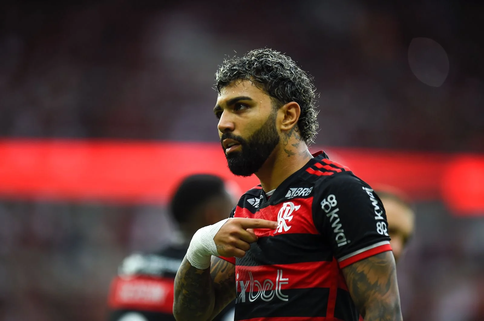 Gabigol em ação pelo Flamengo