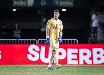 Gabriel Brazao celebra retorno do Santos a Serie A