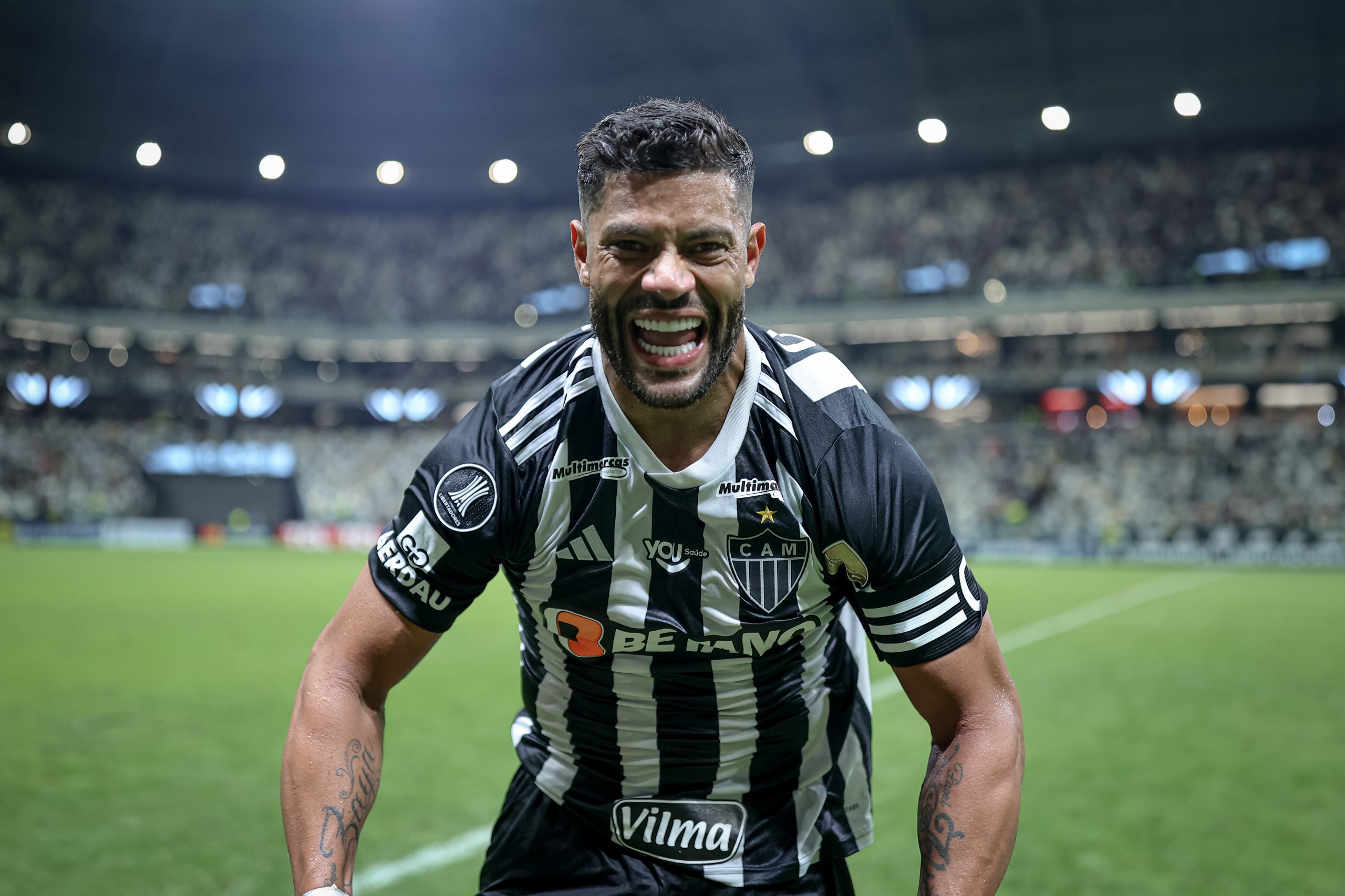 Hulk em ação pelo Atlético-MG