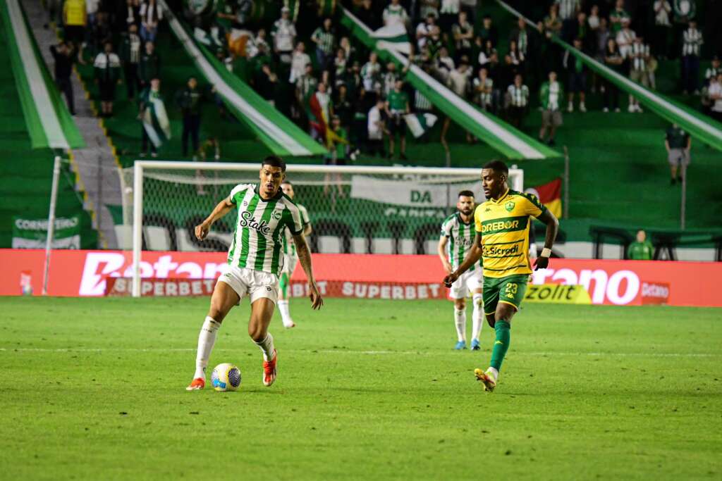 Juventude e Cuiabá ficaram no empate pelo placar de 1 a 1 (Foto: Nathan Bizotto/ECJ)