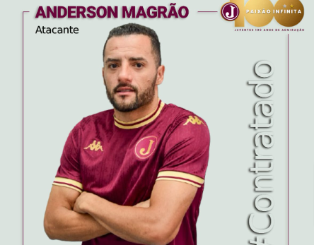 Juventus anuncia Anderson Magrao para a Serie A2