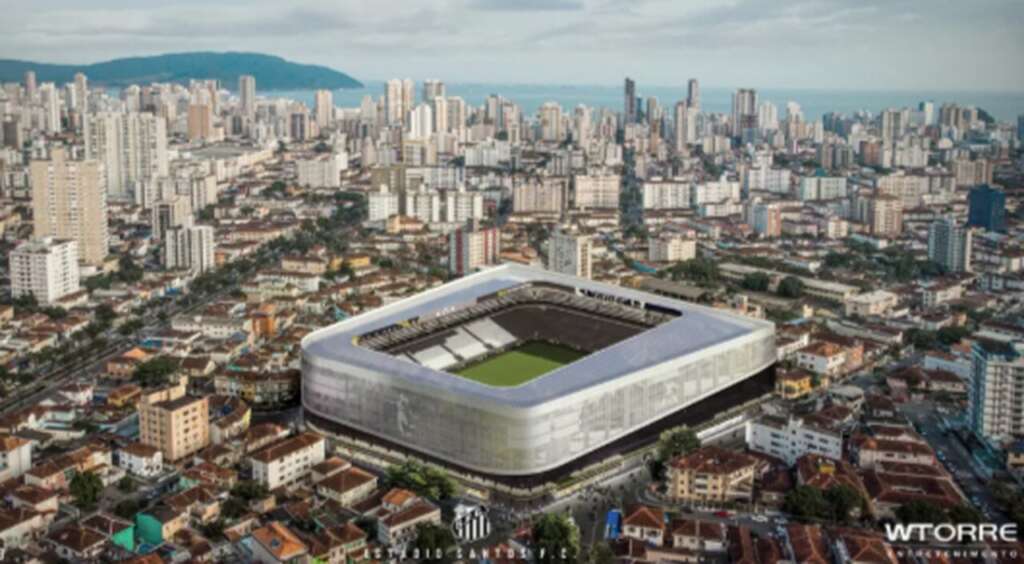 Santos revela pendências com WTorre e adia assinatura para a construção da Arena