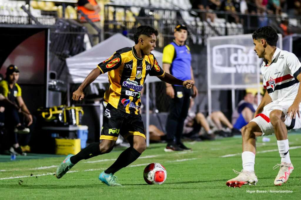 PAULISTA SUB-20: São Paulo e Novorizontino disputam a taça em Itu