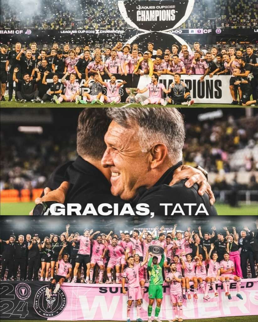 Tata Martino se despede do Inter Miami de Messi