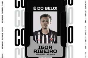 Botafogo-PB fecha contratação do zagueiro Igor Ribeiro