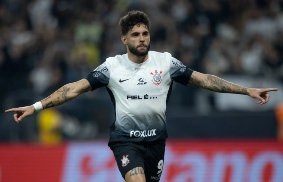 Yuri Alberto em ação pelo Corinthians