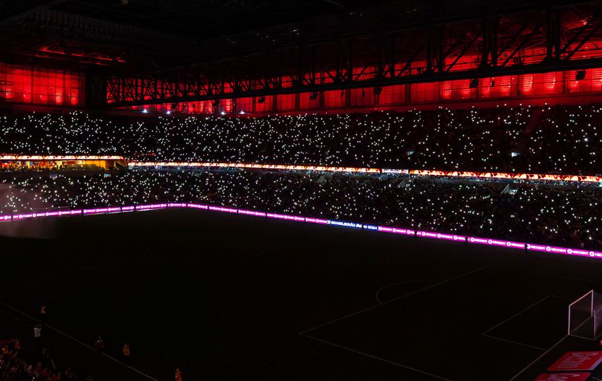 Torcida do Athletico vai lotar a Ligga Arena