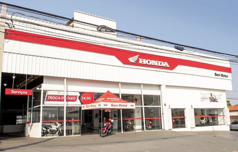 Honda Beni Motos, maior revendedora de motos Honda de Campinas