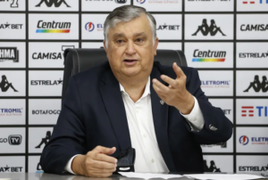 Presidente do Botafogo veta Neymar no clube: 'Deus me livre'