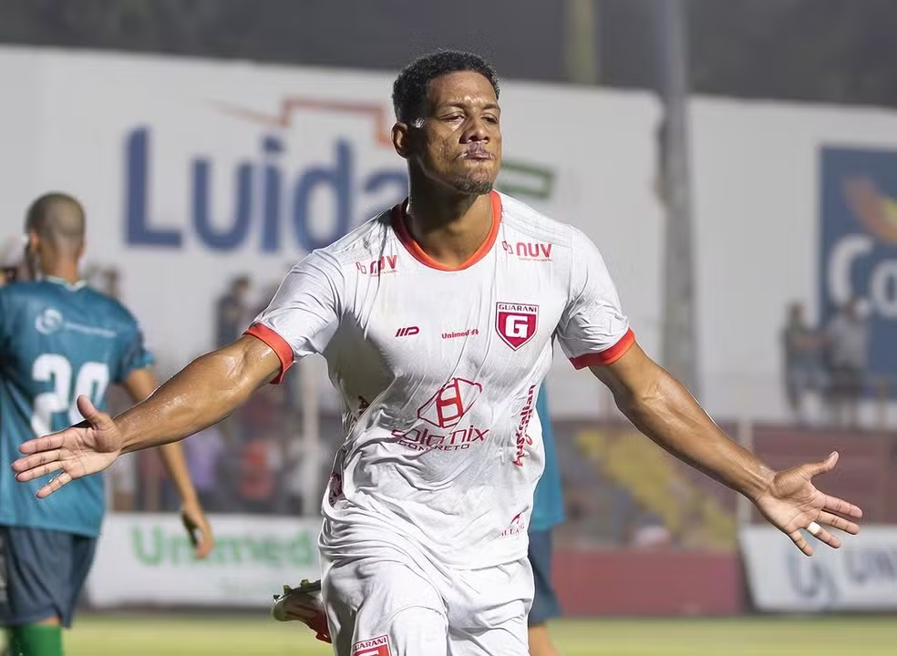 Thaileon foi o destaque do Guarani no Campeonato Mineiro da Segunda Divisão