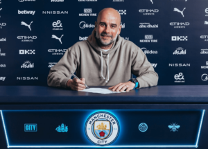 Pep Guardiola renova contrato por mais 2 anos com o Manchester City