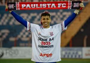 Série A4: Paulista renova com goleiro campeão da Segundona