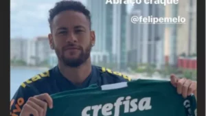 Leila sobre Neymar: 'Ele nunca se mostrou interessado e o Palmeiras tampouco'