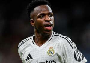 Vini Jr. sofre lesão no Real Madrid e só volta em 2025
