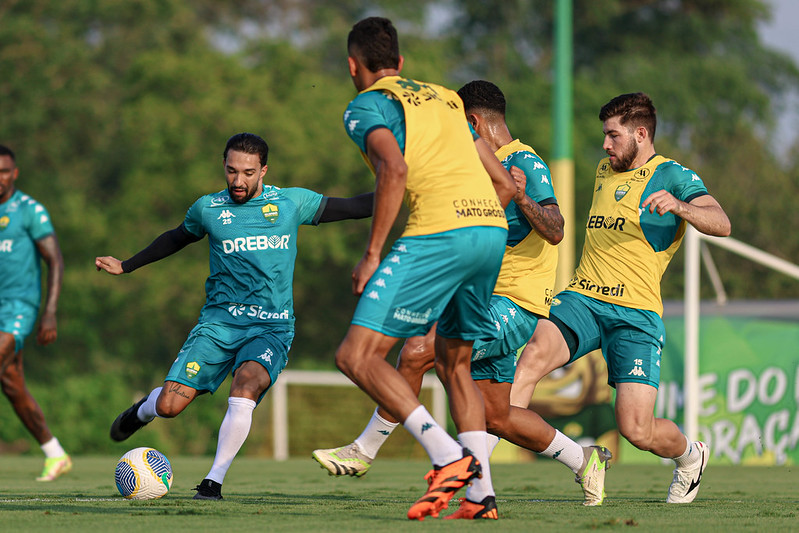 Rebaixado, Cuiabá inicia última semana da temporada com novidade (Foto: Ascom Dourado)