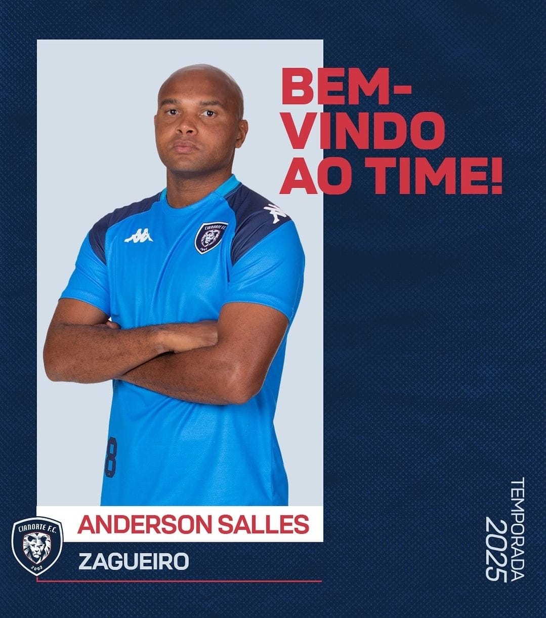 Anderson Salles anunciado pelo Cianorte