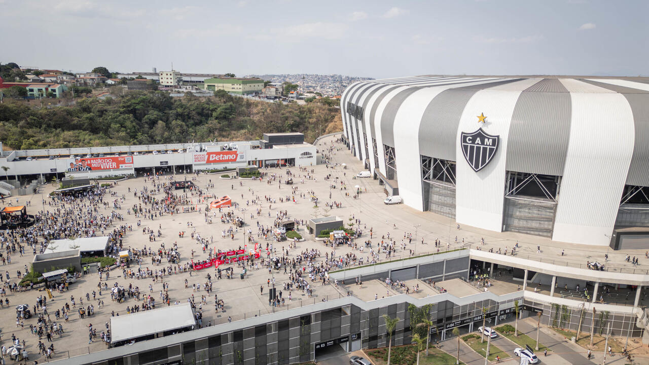 Arena do Atletico MG termina ano com numeros positivos