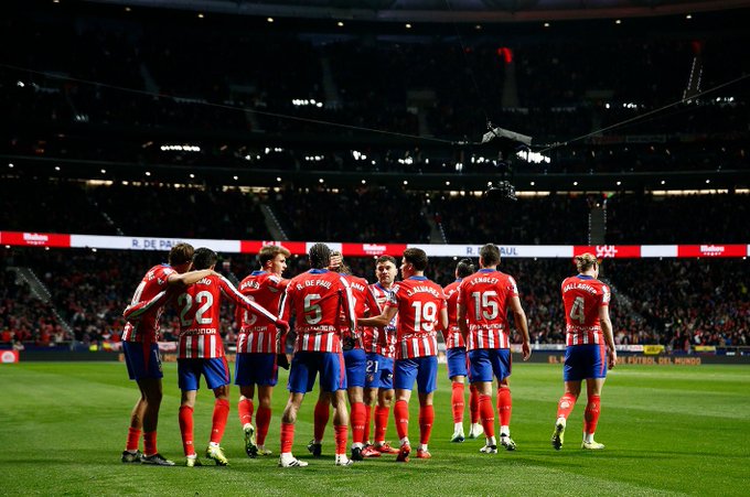 Atletico de Madrid bate Sevilla no Campeonato Espanhol