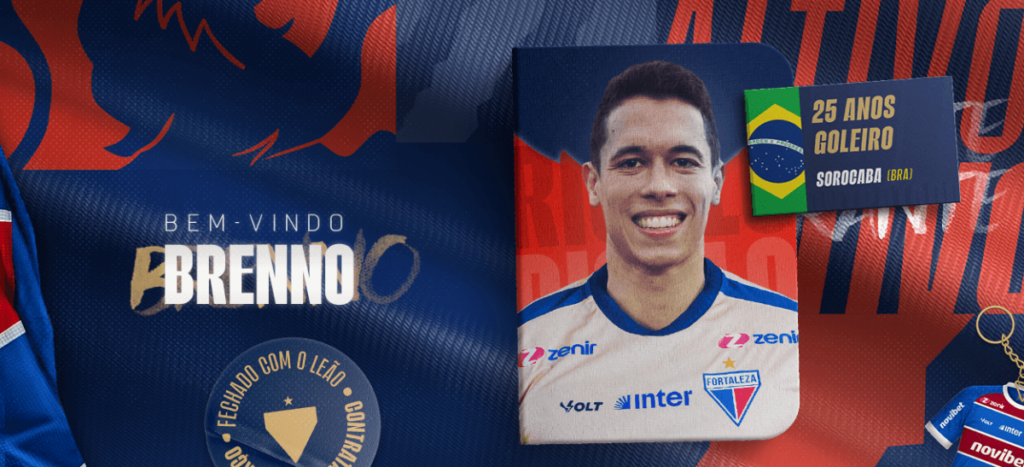 Fortaleza anuncia goleiro do Grêmio que estava na Itália