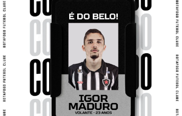 Botafogo PB acerta emprestimo de volante do Velo Clube