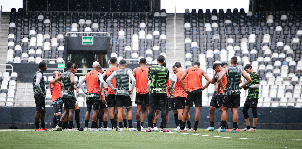 Botafogo tera jogadores da base no inicio do campeonato carioca