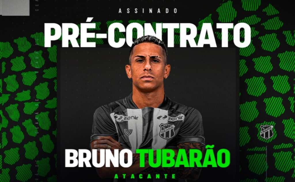 Ceará assina pré-contrato com atacante ex-Vasco e Bragantino