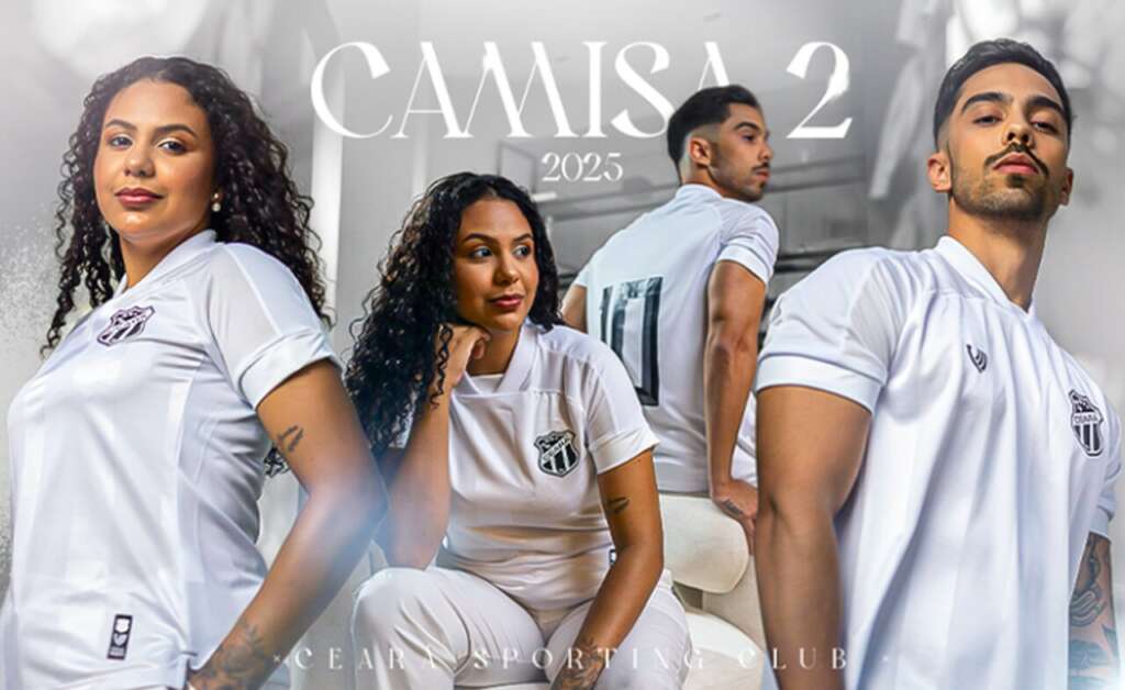 Ceará lança novo segundo uniforme para a temporada 2025