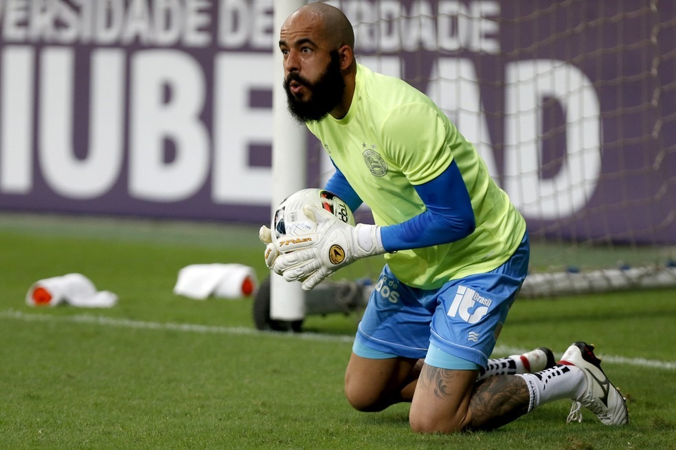 Com contrato encerrando no Bahia, Danilo Fernandes pede para jogar Libertadores (Foto: Felipe Oliveira/EC Bahia)